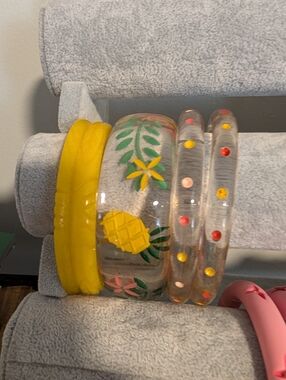 Splendette retro bangle lot pinup vintage inspired duchess size